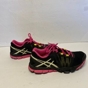 Asics Gel Craze TR Athletic Shoes Black Pink White